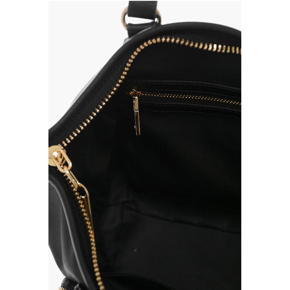 Moschino LOVE MOSCHINO Teknik kumaştan yapılmış, maksi cepli tote çanta